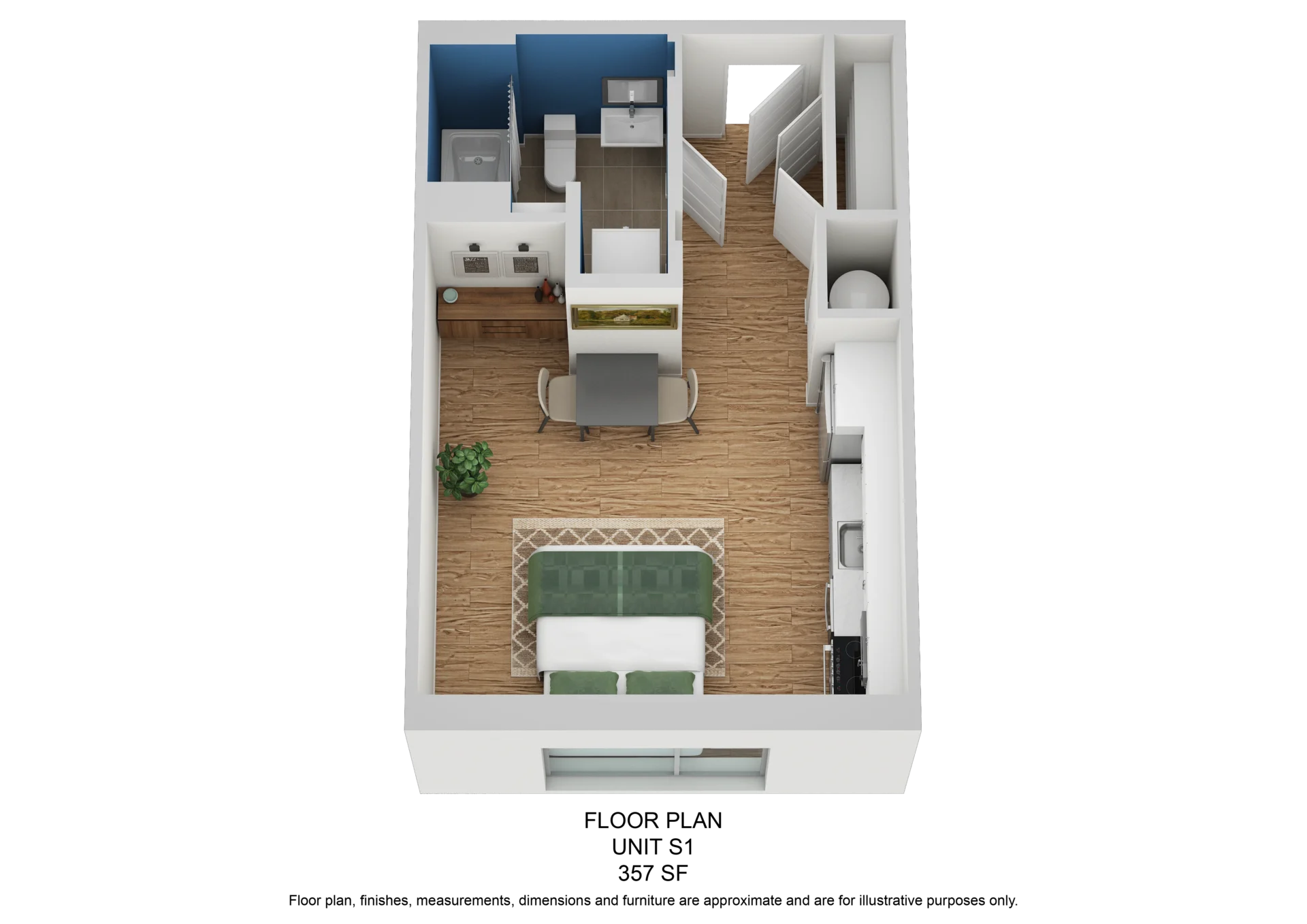 s1 3d Apartments For Rent at 17 Mississippi